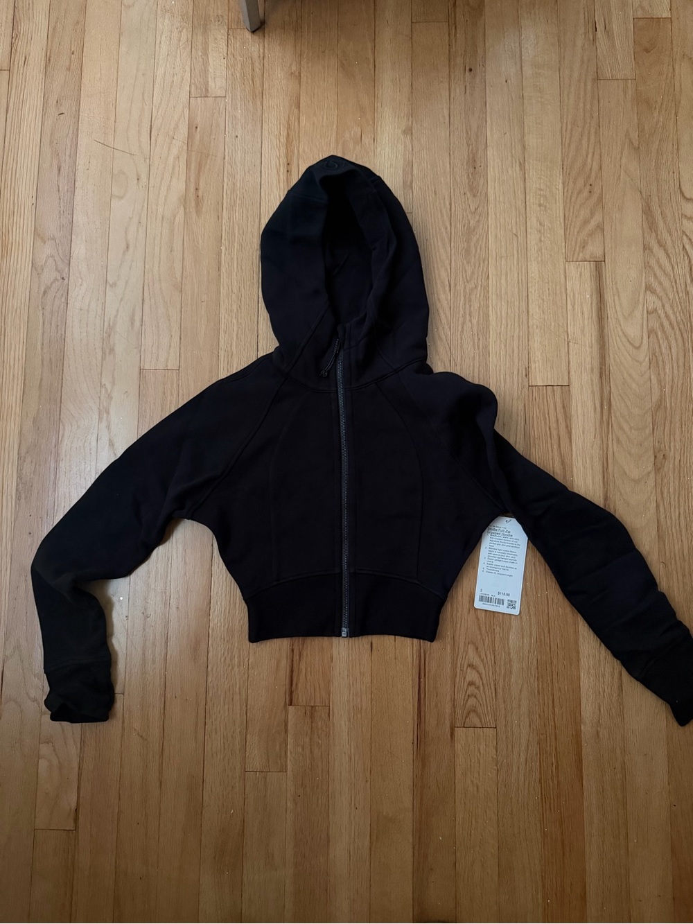 Lululemon cropped scuba hoodie